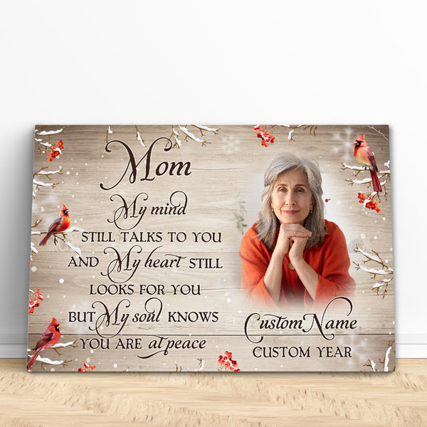 Mom Memorial Personalized Remembrance Gifts For Loss of Mother Bereavement For Mother Loss Gift NXM502