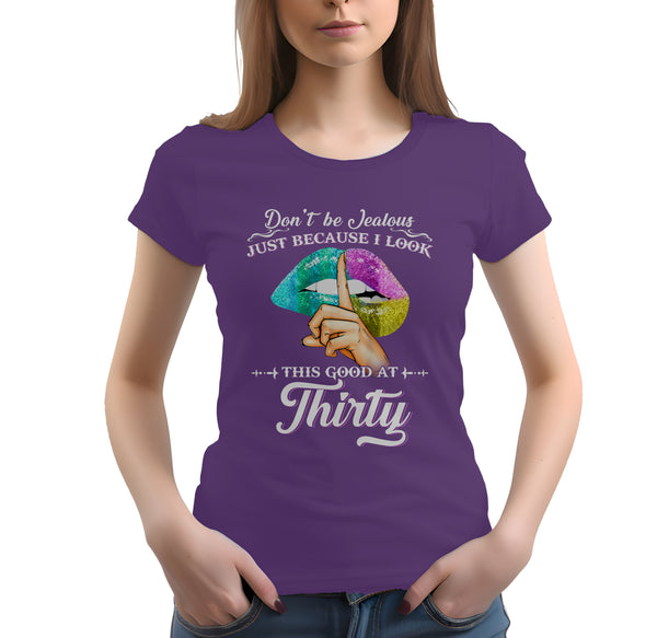 30th birthday gift ideas for woman thirty birthday t-shirt (plus size available).