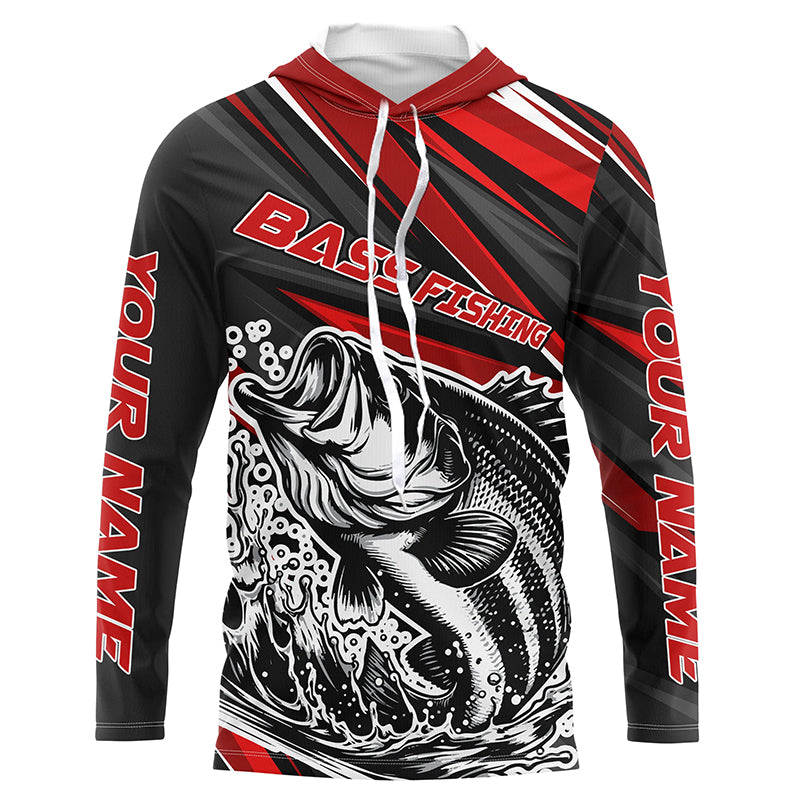 Personalized Bass Fishing Jerseys, Bass Fishing Long Sleeve