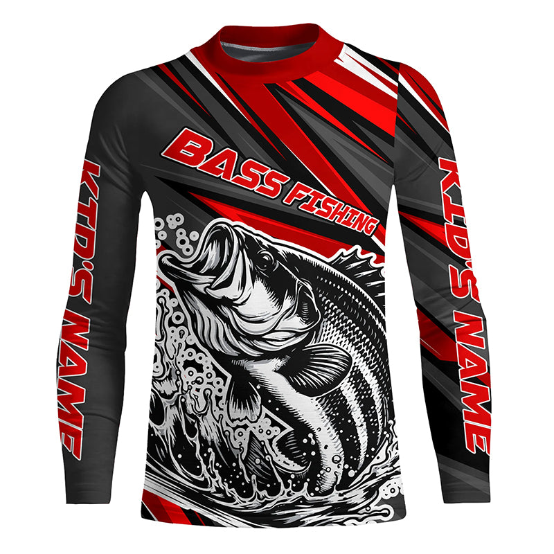 Personalized Bass Fishing Jerseys, Bass Fishing Long Sleeve Tournament –  Myfihu