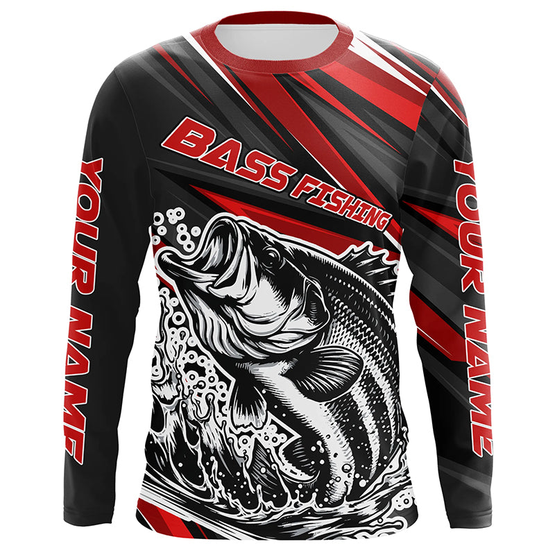 Personalized Bass Fishing Jerseys, Bass Fishing Long Sleeve Tournament –  Myfihu