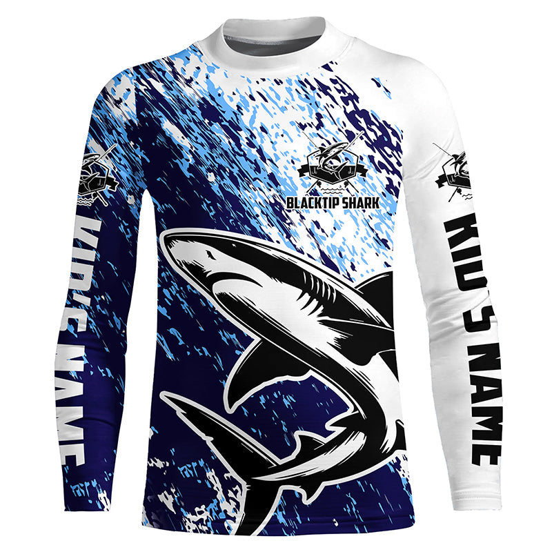 Mako Shark Fishing Custom Long Sleeve Fishing Shirts, Shark Fishing Sh –  Myfihu