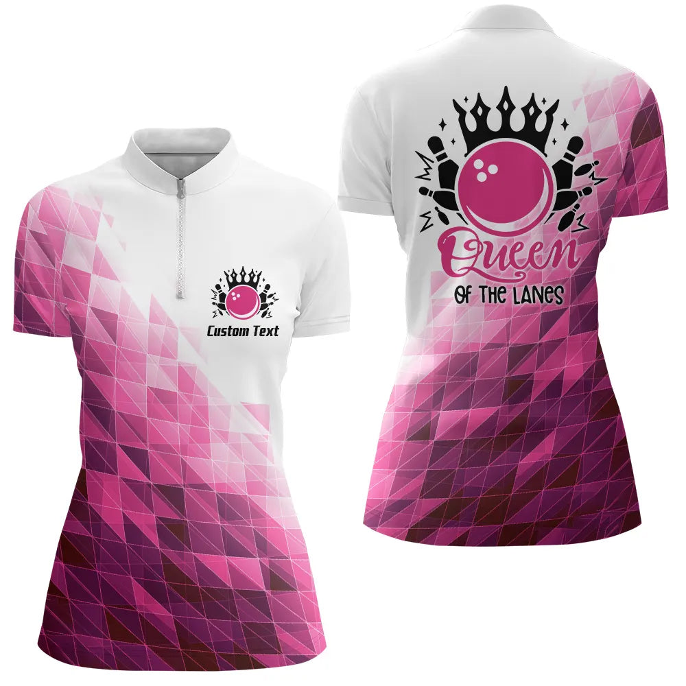 Queen Of The Lanes Bowling Shirt Women HW0173 main image 1