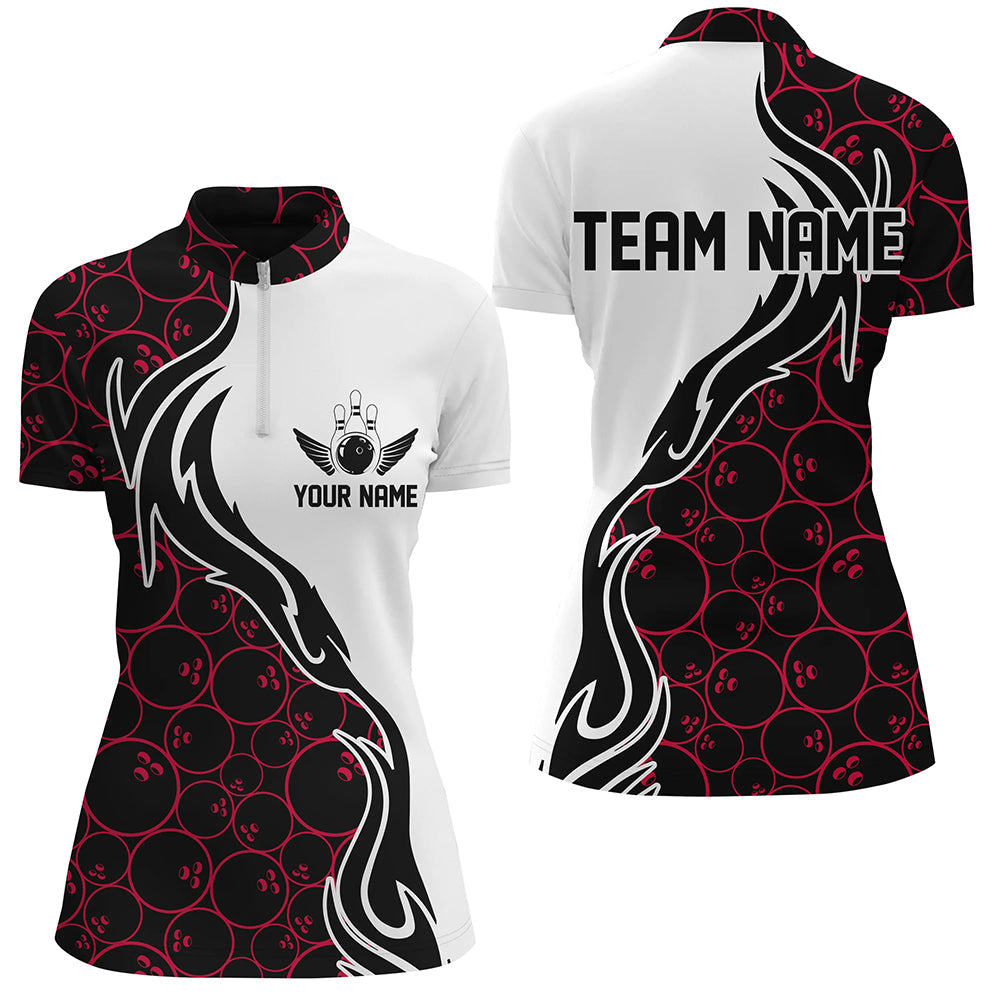 Bowling Stike Pattern Print Women Long Robe