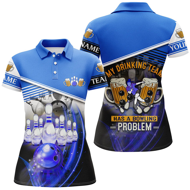 Bowling Shirts, Blue Gold Jersey