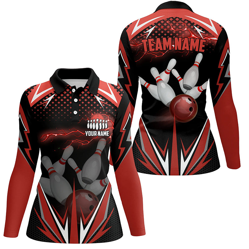 Lightning Black Bowling Jersey