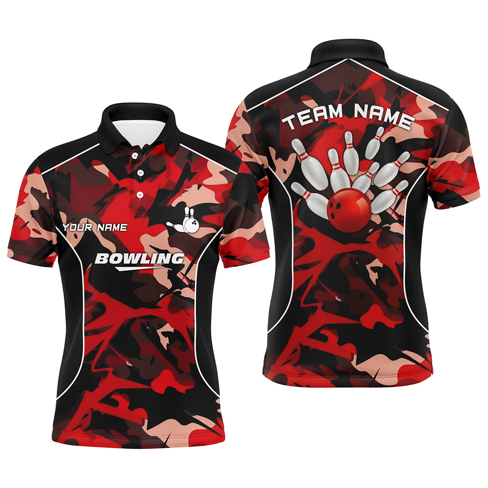 camo bowling shirts