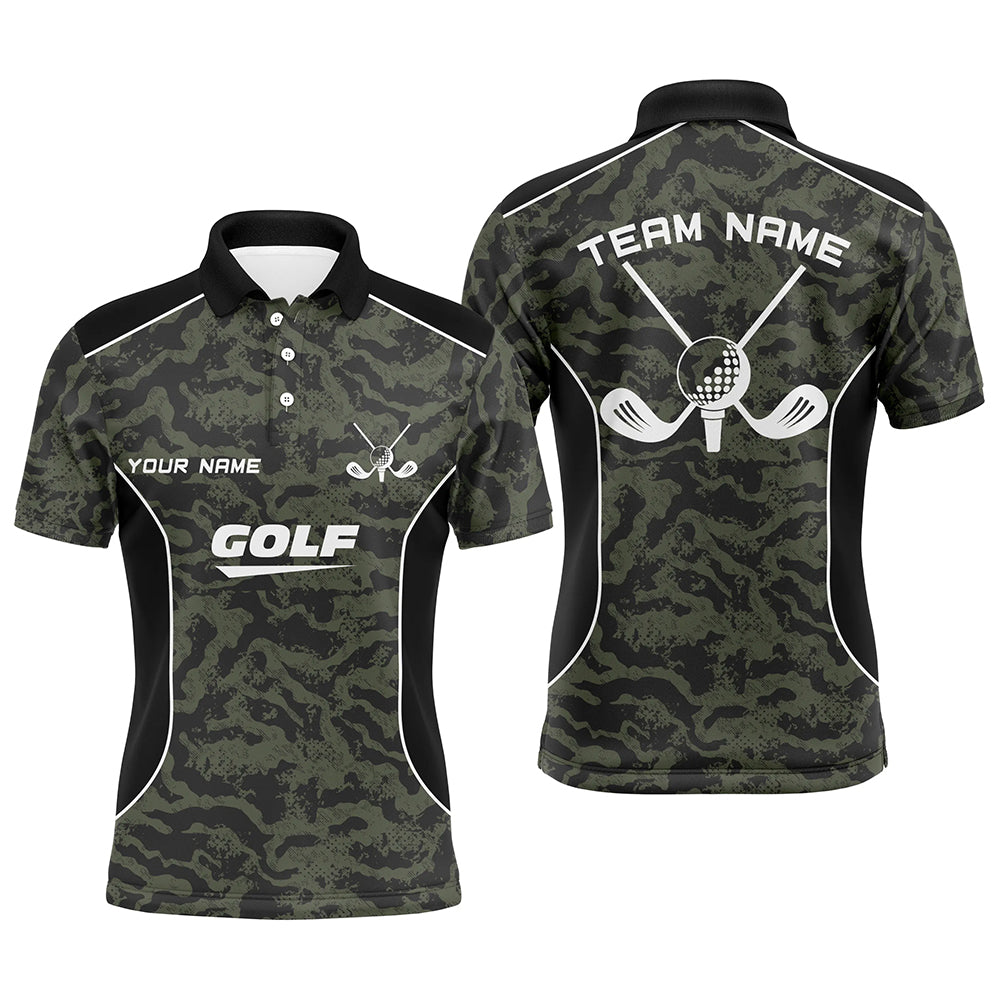 Custom Golf Polo Camo Golf Jerseys, Golf Uniforms For Your Team