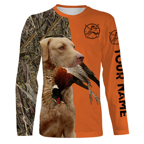 Best Pheasant hunting Dogs Customize name 3D All over print Shirts - Chesapeake bay retriever FSD3535