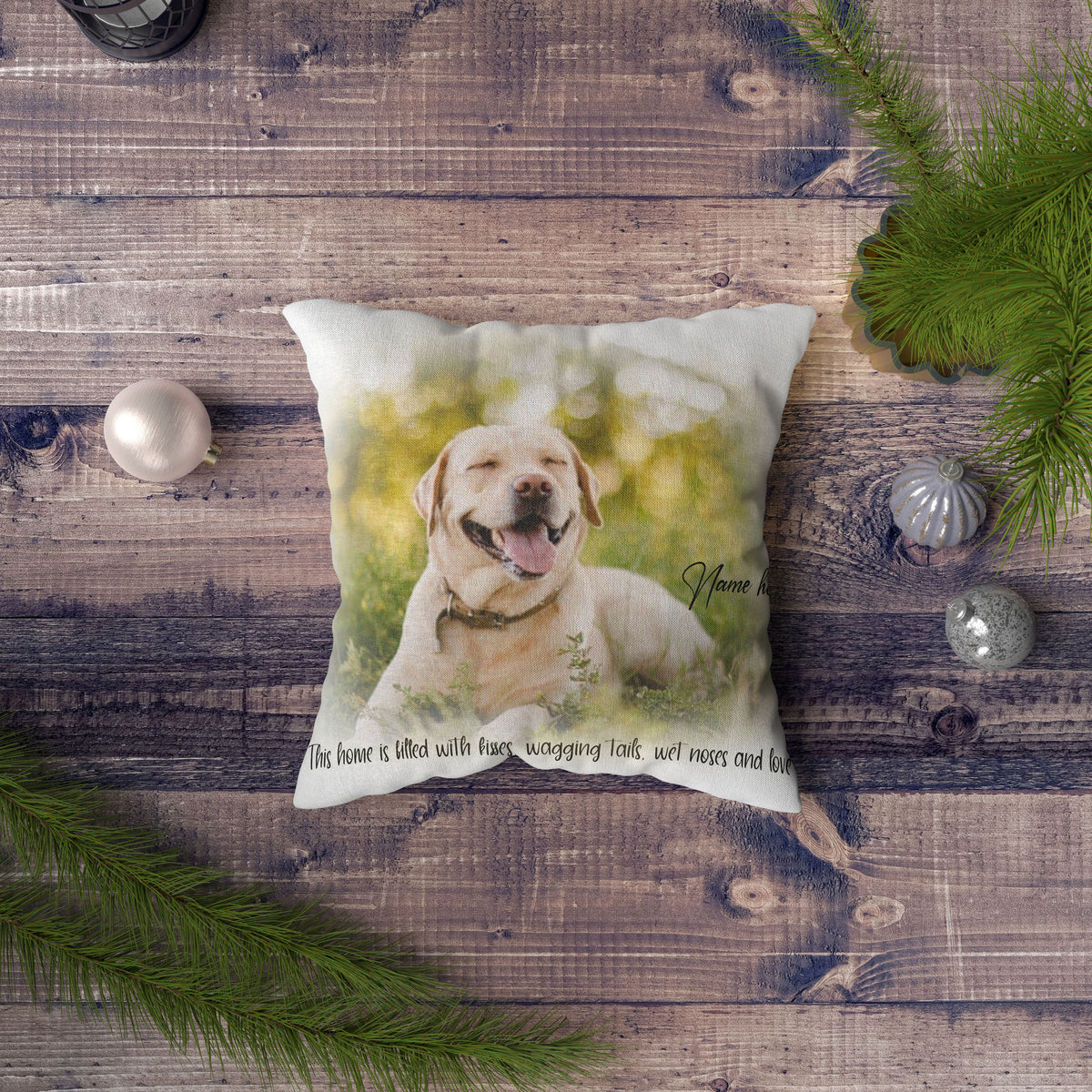Custom Dog Lover Pillow, Dog Portrait Pillow, Dog Mom Dad Dog Dog Owner| JPL17
