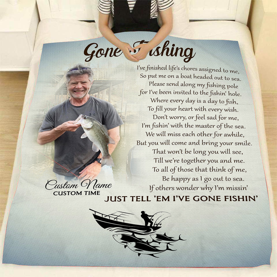Personalized Dad Fishing Gifts for Fisherman Fishing Memorial Picture  Collage Gift Fathers Day Fishing Gift Fishing Gifts for Husband 