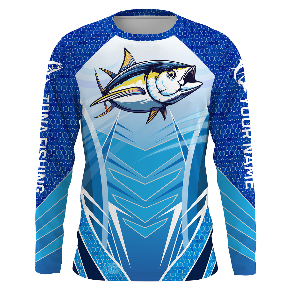 Beautiful Tuna Fishing Shirt Long Sleeve, T Shirt UPF 30+