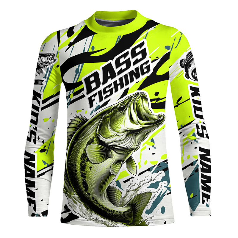  ChipteeAmz Personalized Bass Fishing Jerseys, Bass