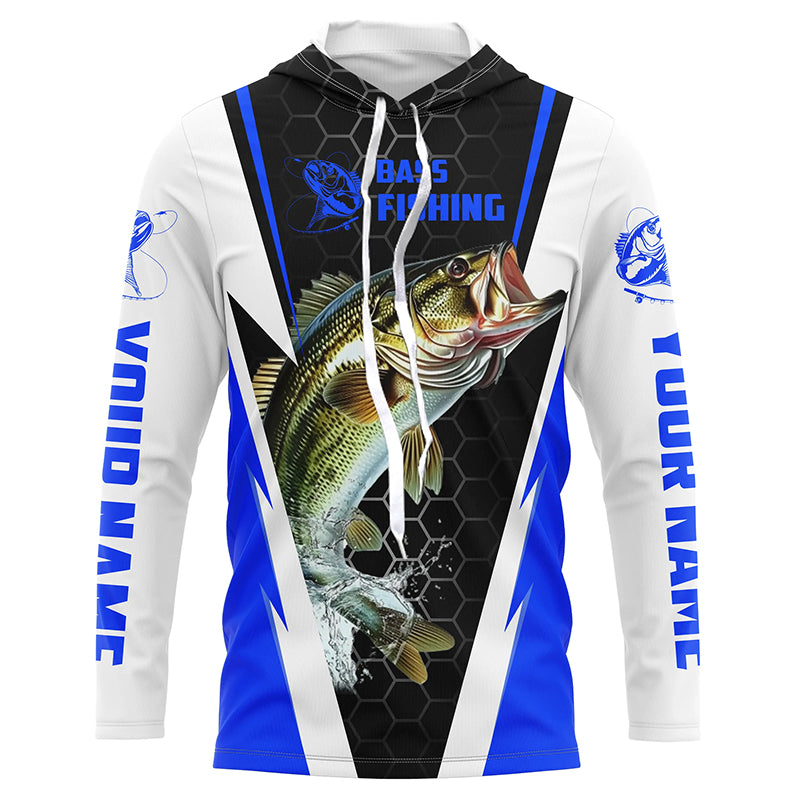 Personalized Bass Fishing Jerseys, Bass Fishing Long Sleeve Fishing To –  Myfihu