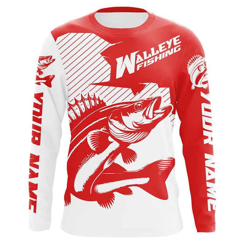 Custom Walleye Fishing Jerseys, Walleye Fishing Long Sleeve Fishing To –  Myfihu