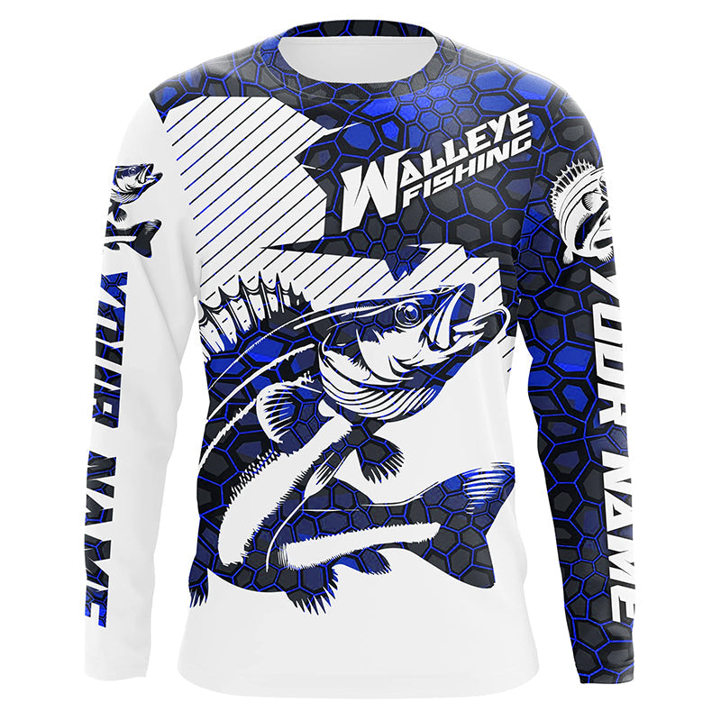 Custom Walleye Fishing Jerseys, Walleye Fishing Long Sleeve Fishing To –  Myfihu