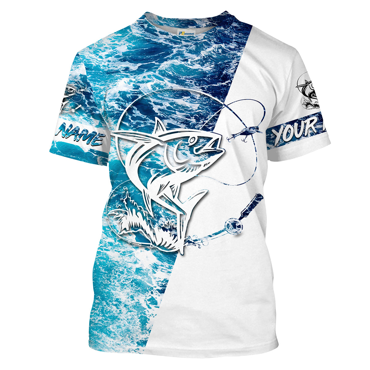 Tuna Saltwater Fishing Custom Long Sleeve Fishing Shirts, personalized –  Myfihu