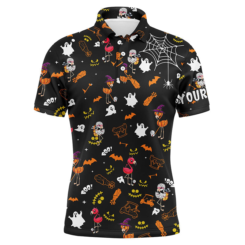 Halloween Style Print Mens Casual Short Sleeve Shirt Mens Shirt