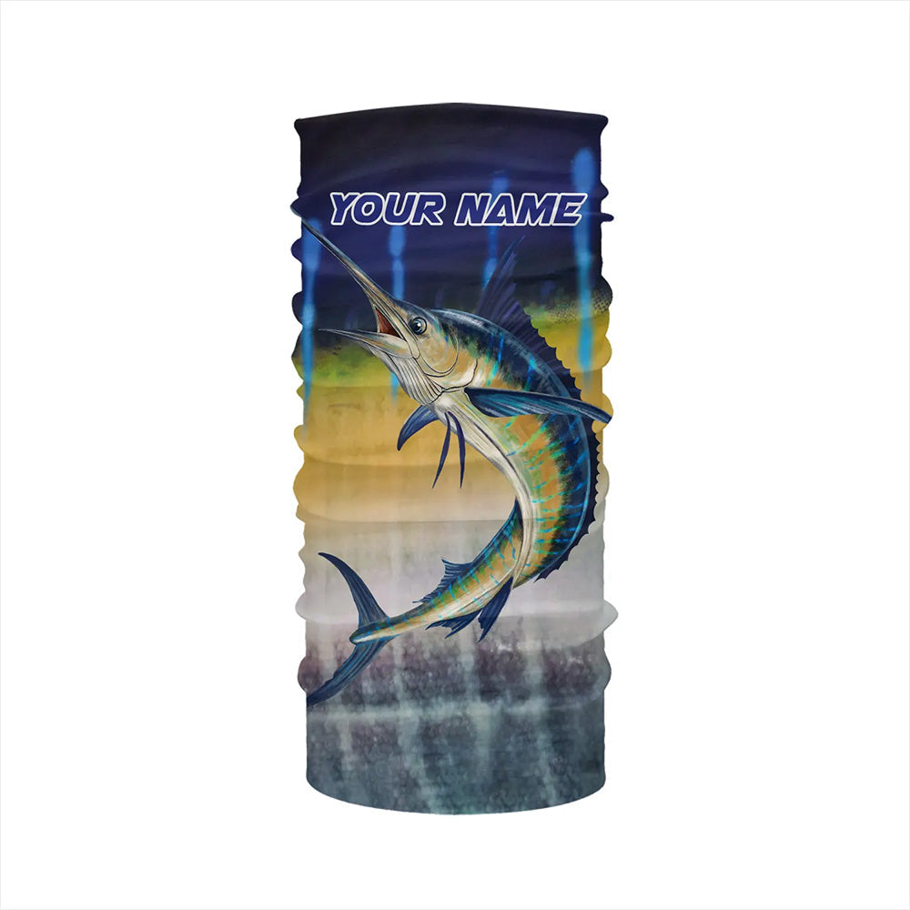 Personalized Marlin Fishing jerseys, Marlin scales UV protection perfo –  Myfihu
