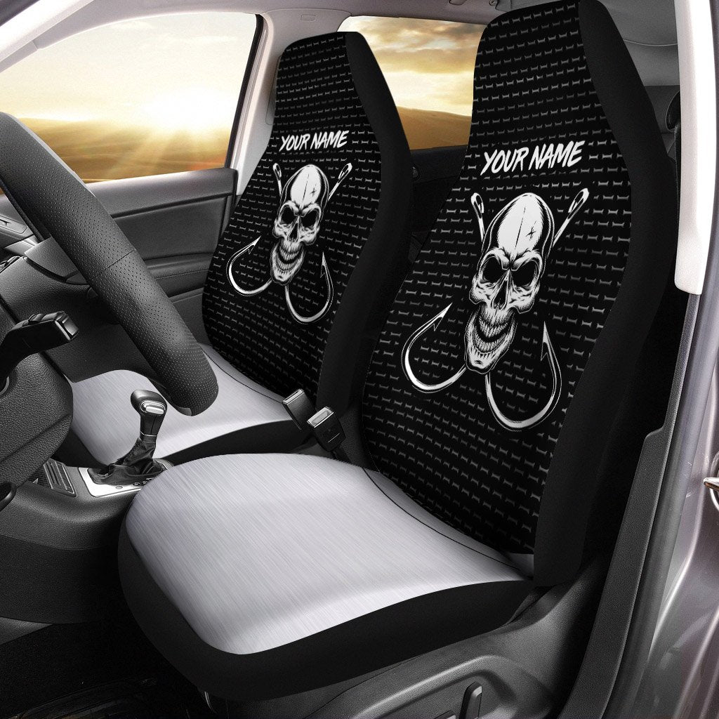 Custom Fish reaper fish Skull Custom Car Seat Covers, Car Accessories –  Myfihu