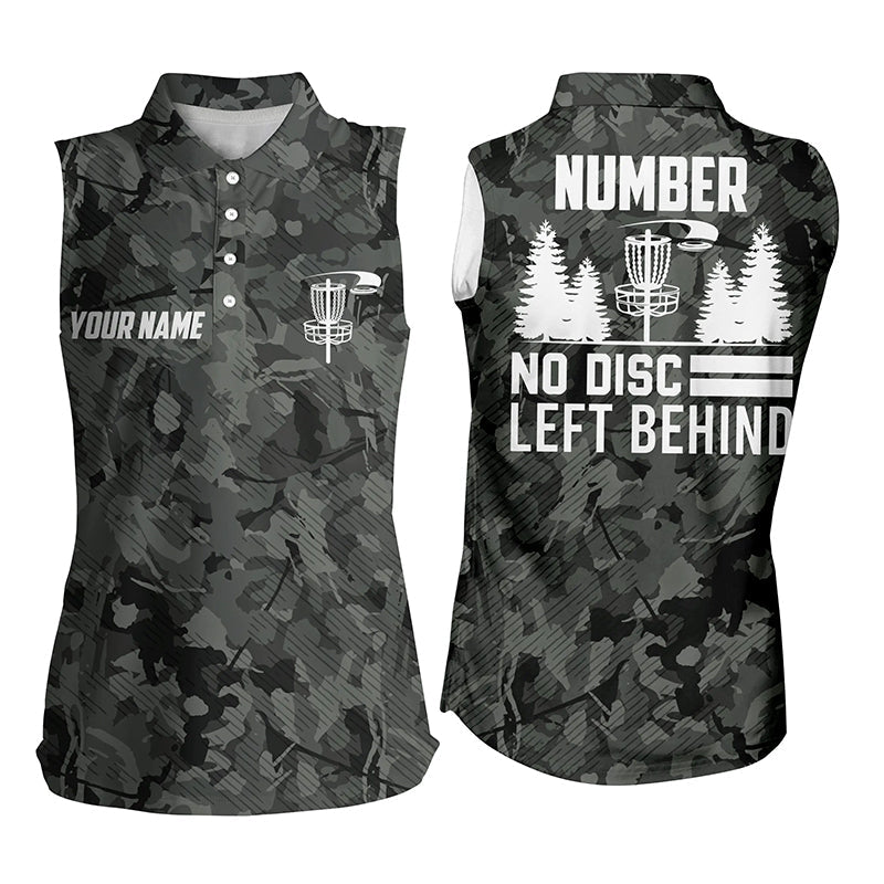Funny bigfoot gray camo golf shirts womens sleeveless polo shirt lets par tee GY0156 main image 0