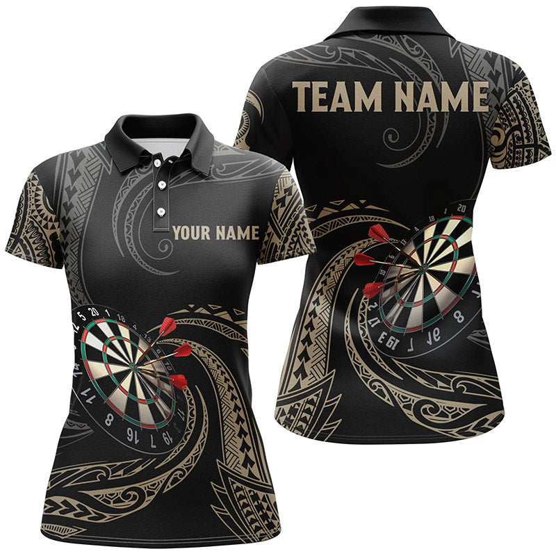 Personalized Roll Tribal Darts Polo Shirts Custom Darts Shirts For Wom Myfihu 6130