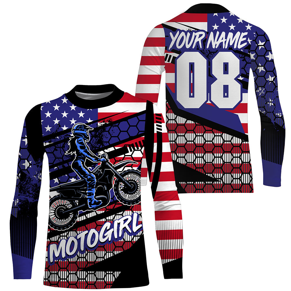 Pattern Print Motocross Women Long Robe