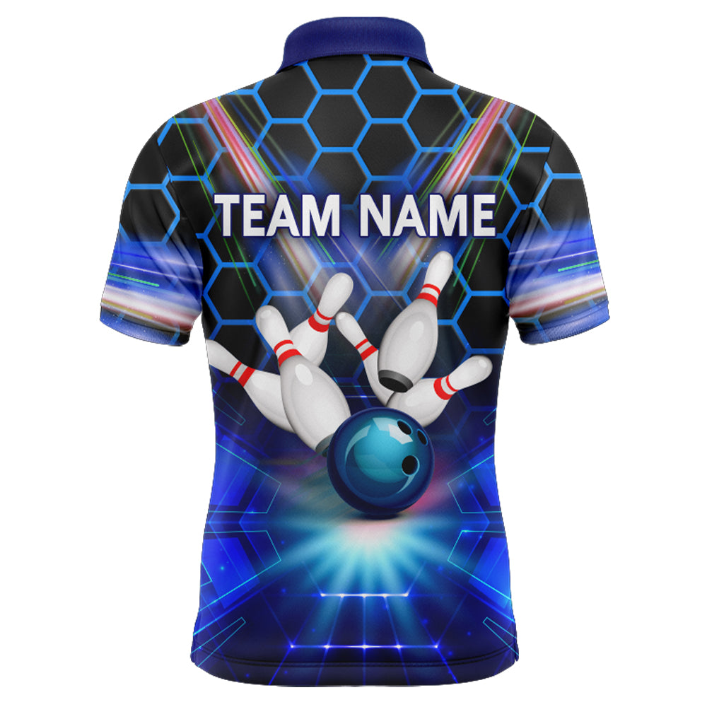 Custom name Bowling 3D Shirt Apparel, Bowling polo shirt for men, Bowling  team s