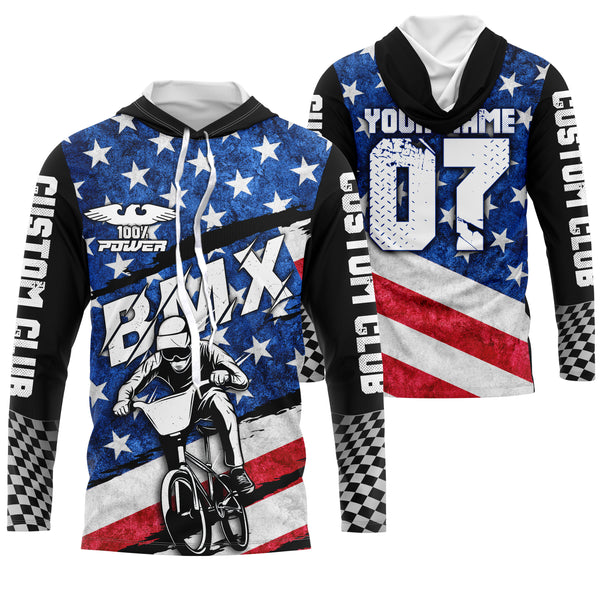 American BMX racing jersey Custom UPF30+ stunt riding racewear extreme adult&kid team Cycling gear| SLC22