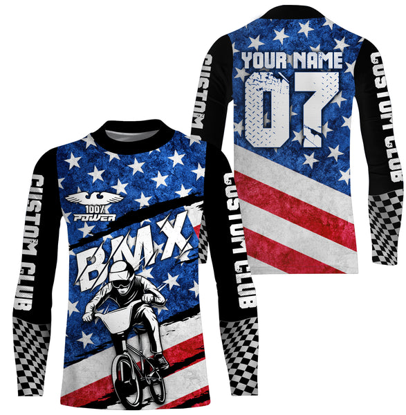 American BMX racing jersey Custom UPF30+ stunt riding racewear extreme adult&kid team Cycling gear| SLC22