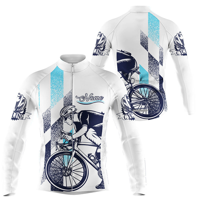  Road Mens Cycling Jersey with 3 Pockets UPF50+ Long Short  Sleeve Bike Shirt Custom Cycle Gear Reflective Biking Tops