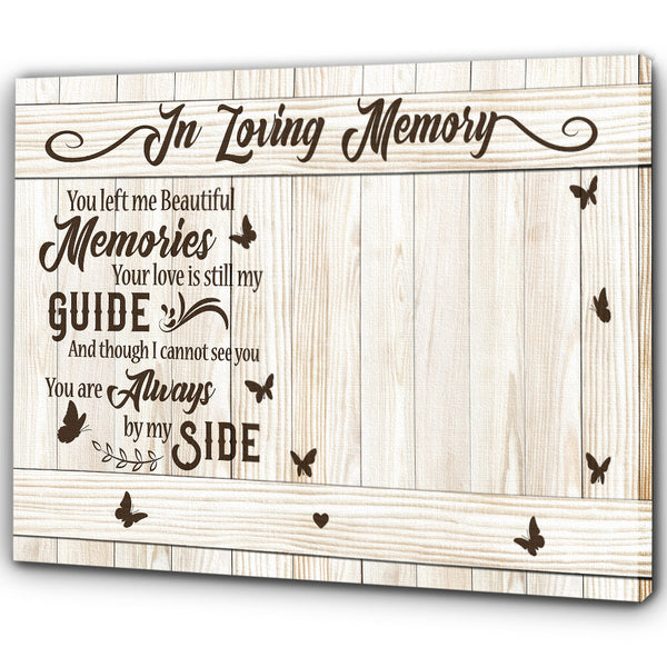 Memorial Canvas Gifts For Loss Loved One, Sympathy Memorial Gift For Loss Father Mother In Heaven NXM250