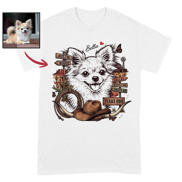 US States Custom Dog Shirt – Personalized Gift for Dog Lovers FSD4830