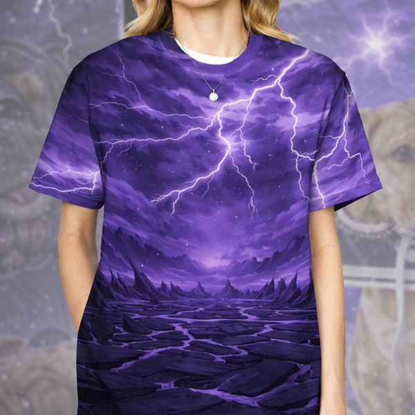 Funny Dog Holding a Shoe All-Over Print Custom T-Shirt – Choose Dog Breed FSD4787