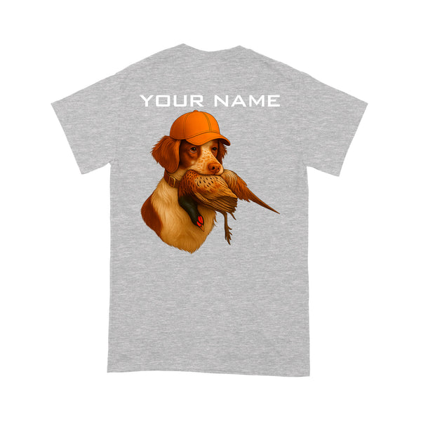Brittany Spaniel Pheasant hunting Shirt for Hunter FSD4722 D03