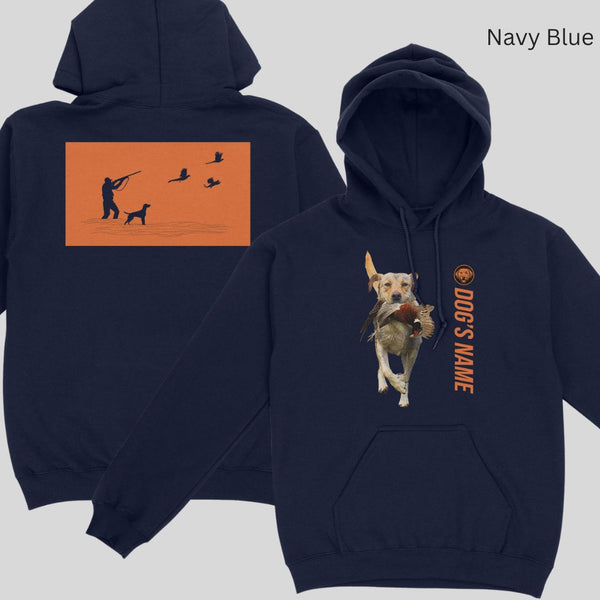 Yellow Labs - Pheasant hunting Dog custom Hoodie Shirt D03 - FSD4693