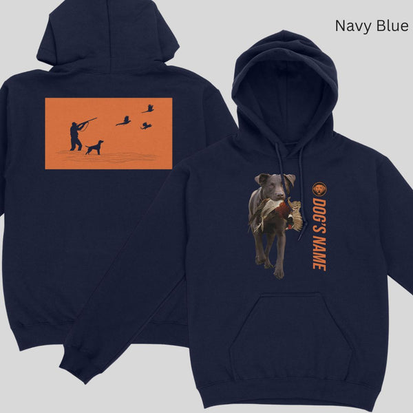 Chocolate Labs - Pheasant hunting Dog custom Hoodie Shirt D03 - FSD4693