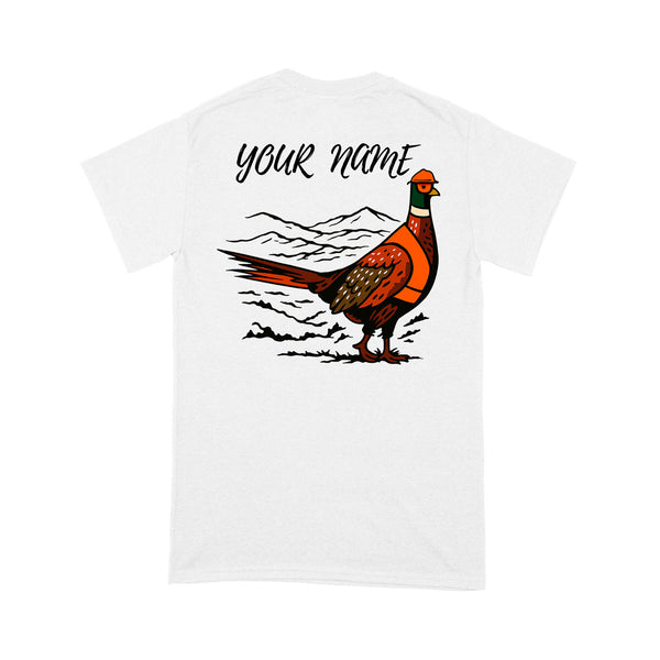 Funny Pheasant Hunting custom name T-shirt for Men FSD4702 D03