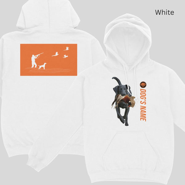 Black Labs -  Pheasant hunting Dog custom Hoodie Shirt D03 - FSD4693