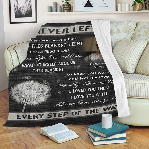 Memorial Blanket Gifts For Loss Loved One| Sympathy Blanket For Loss Dad Mom In Heaven| Remembrance Gifts MM16