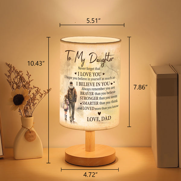 Daughter Table Lamp Daughter Gifts from Mom, Mother Daughter Table Lamp Gifts for Daughter from Mom TNT5