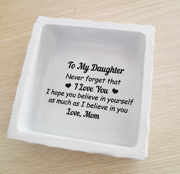 Mother Daughter Keepsake Box Daughter gift from Mom Daughter Jewelry Box Daughter Birthday Christmas TNK2