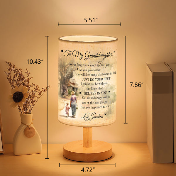 Granddaughter Table Lamp Granddaughter Gifts from Grandma, Granddaughter and Grandma Lamp - TNT1