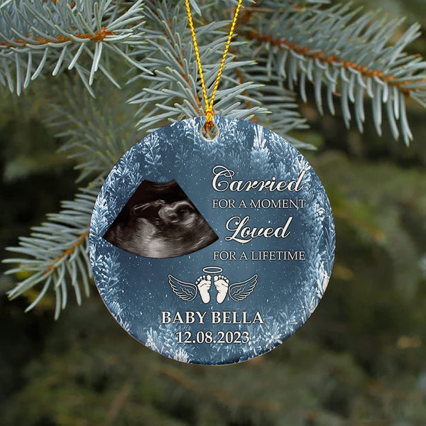 Baby Memorial Ornament, Ornament Remembrance Gifts Loss Of Baby Child Miscarriage Gift MB01