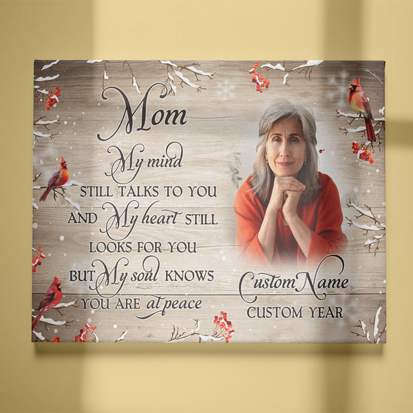 Mom Memorial Personalized Remembrance Gifts For Loss of Mother Bereavement For Mother Loss Gift NXM502