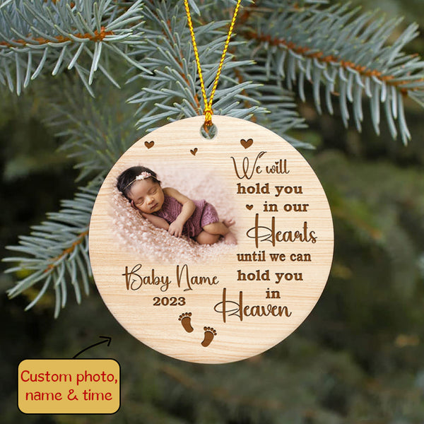 Baby Memorial Ornament, Remembrance Ornament Gift Loss Infant Loss Child MB07