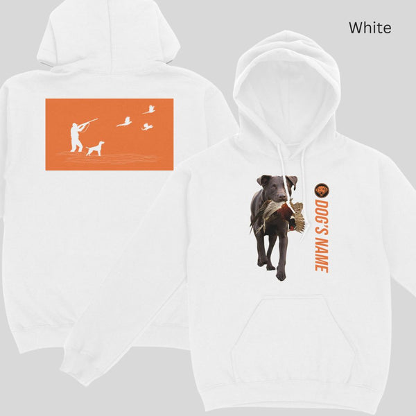 Chocolate Labs - Pheasant hunting Dog custom Hoodie Shirt D03 - FSD4693