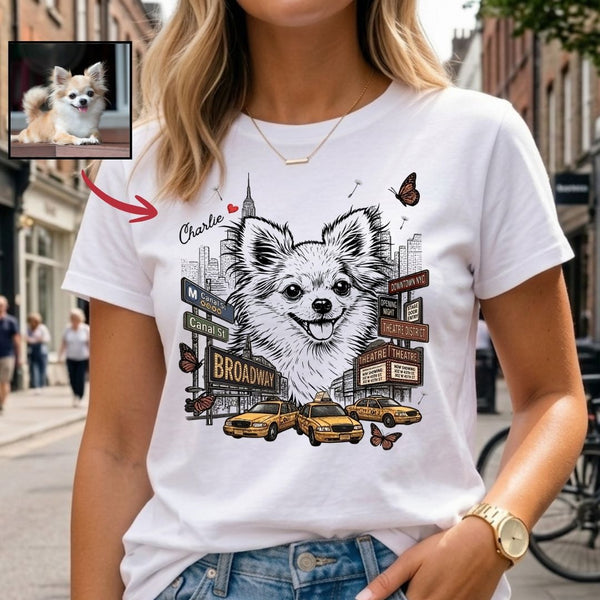 US States Custom Dog Shirt – Personalized Gift for Dog Lovers FSD4830