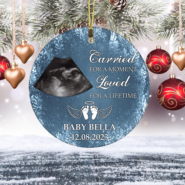 Baby Memorial Ornament, Ornament Remembrance Gifts Loss Of Baby Child Miscarriage Gift MB01