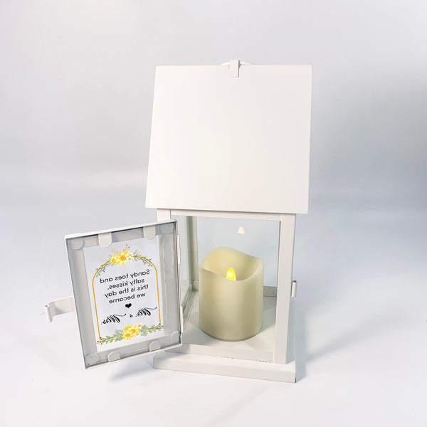 Wedding Lantern Mr & Mrs Wedding Lantern Table Decor Centerpiece Wedding Gift, Lanterns for Wedding TNW3